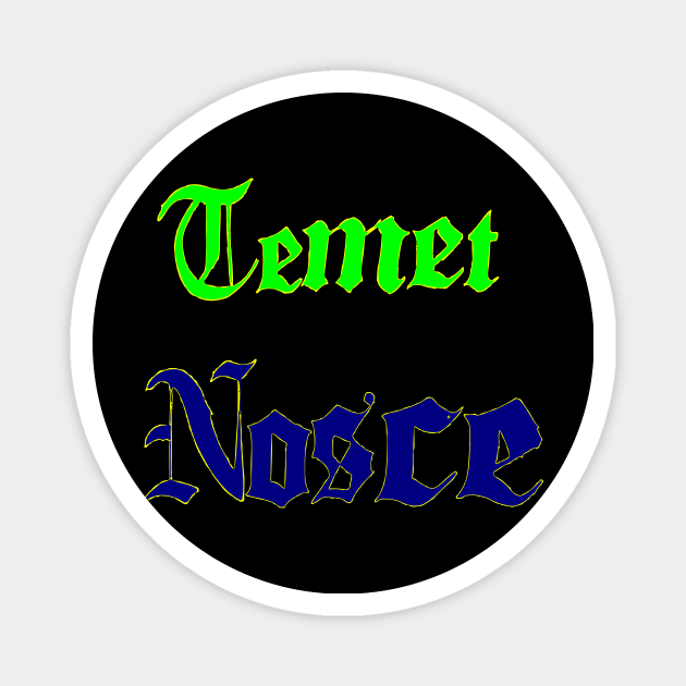 temet nosce - know thyself Magnet by Oluwa290